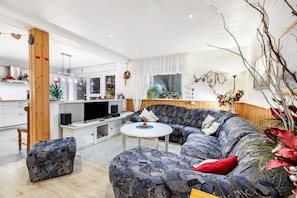 Televisión, reproductor de DVD, tenis de mesa y estéreo 