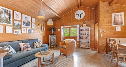 Maison de vacances 'Moi Holzhaiseli' avec terrasse privée, jardin privé et Wi-Fi