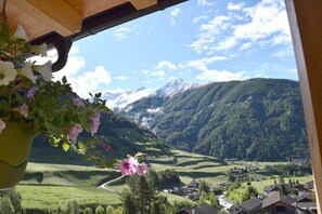 Utsikt fra overnattingsstedet