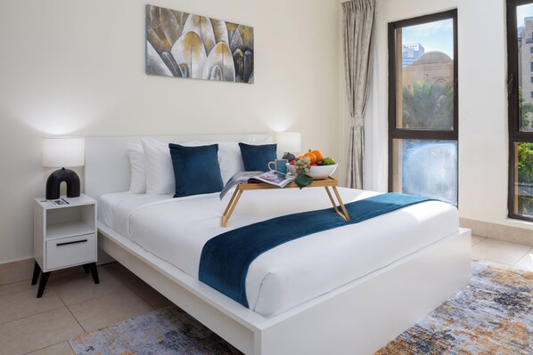 1 bedroom, in-room safe, blackout drapes, iron/ironing board