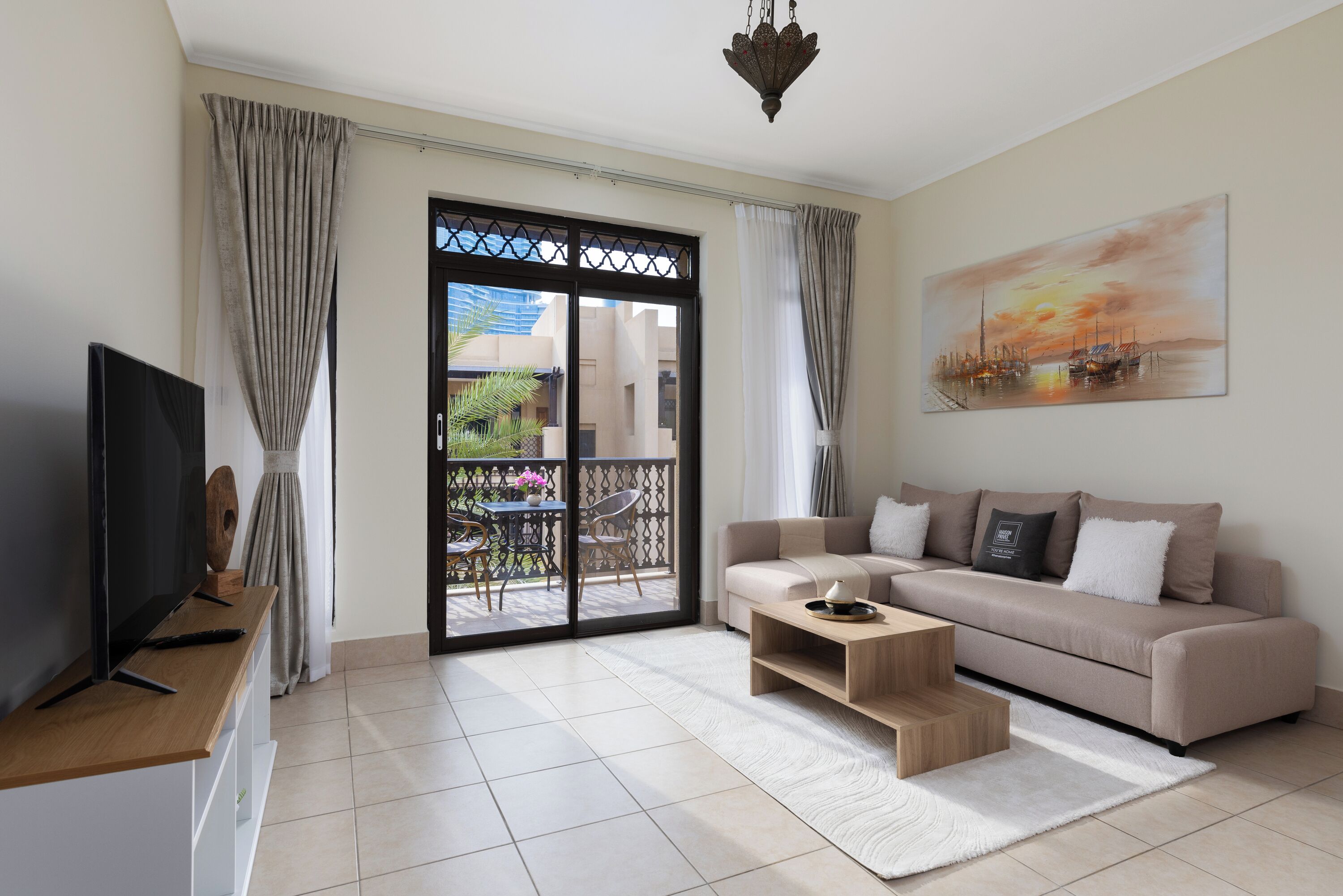 Apartamento luxo, para não fumantes | Área de estar