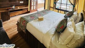 舒適雙人房, 庭院