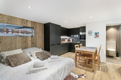 Elegant studio in the heart of the Alps