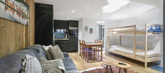 Elegant studio in the heart of the Alps