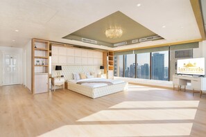 Cobertura superluxo, vista para o oceano | 4 quartos, roupas de cama de algodão egípcio, roupas de cama premium