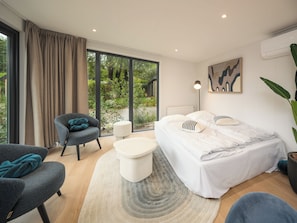 2 habitaciones, cuna de viaje, wifi gratis y ropa de cama 