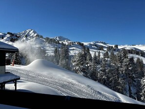 Blick von der Unterkunft