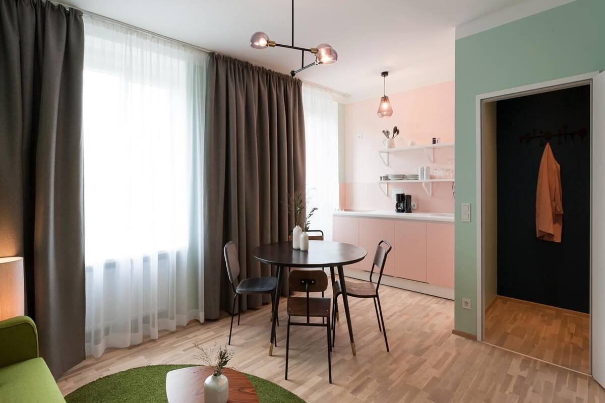 Apartamento clássico, 2 quartos | Opções para refeição