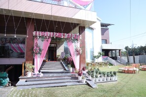 Entrée de l’hébergement