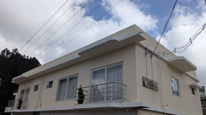 Fassade der Unterkunft