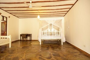 Family Double Room, Patio, Pool View | Desk, laptop workspace, free WiFi - Gabsgate Resort (Kilifi)