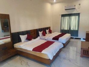 Deluxe Quadruple Room, Garden View | Free WiFi - The Rose Bagh Resort Pushkar  (Pushkar)
