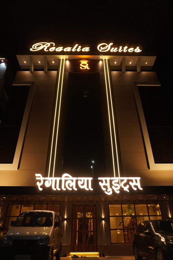 Voorkant van accommodatie