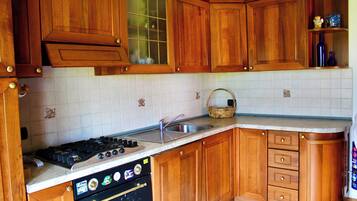 Kühlschrank, Ofen, Herdplatte, Geschirrspüler