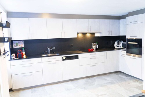 Gruyère House with Fireplace and Views of the Alps