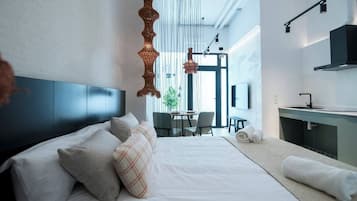 1 chambre, fer et planche Ă repasser, Wi-Fi, draps fournis