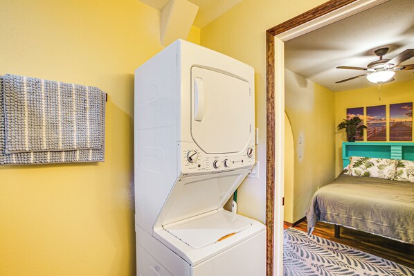 Apartment (0 Bedroom) | Interior - Electric Fireplace: Central Coeur D'alene Studio! (Coeur d'Alene)