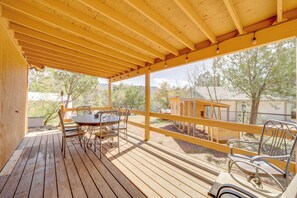 House (2 Bedrooms) | Interior - Outdoor Entertainment Spaces: Remote Pine Home! (Pine)
