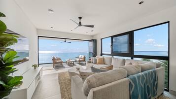 Apartment, 3 Bedrooms | Living area | Smart TV