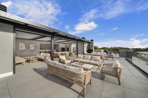 Apartment, 3 Bedrooms | Outdoor dining - Allure 403 3 Bedroom Apts (Bridgetown)