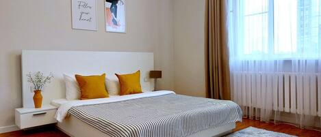 1 sovrum, strykjärn/strykbräda, wi-fi och sängkläder