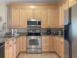 Fridge, microwave, oven, dishwasher - Greenhaven 4 Bedrooms Pool Beach Access (Pawleys Island)