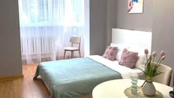 1 bedroom, iron/ironing board, WiFi, bed sheets