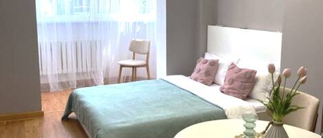 1 sovrum, strykjärn/strykbräda, wi-fi och sängkläder