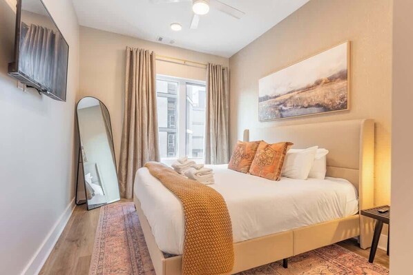 2 Schlafzimmer, Bügeleisen/Bügelbrett, kostenloses WLAN, Bettwäsche