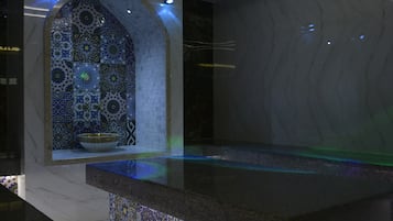 Turkish bath, deep-tissue massages, Thai massages, sports massages