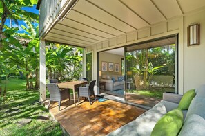 Outdoor dining - New Listing! Peaceful Poipu Retreat Waikomo 200 (Koloa)