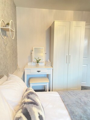 1 bedroom, iron/ironing board, travel crib, free WiFi