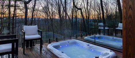 Bain à remous extérieur