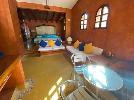 Bungalow, vista a la playa | 1 habitación y wifi gratis