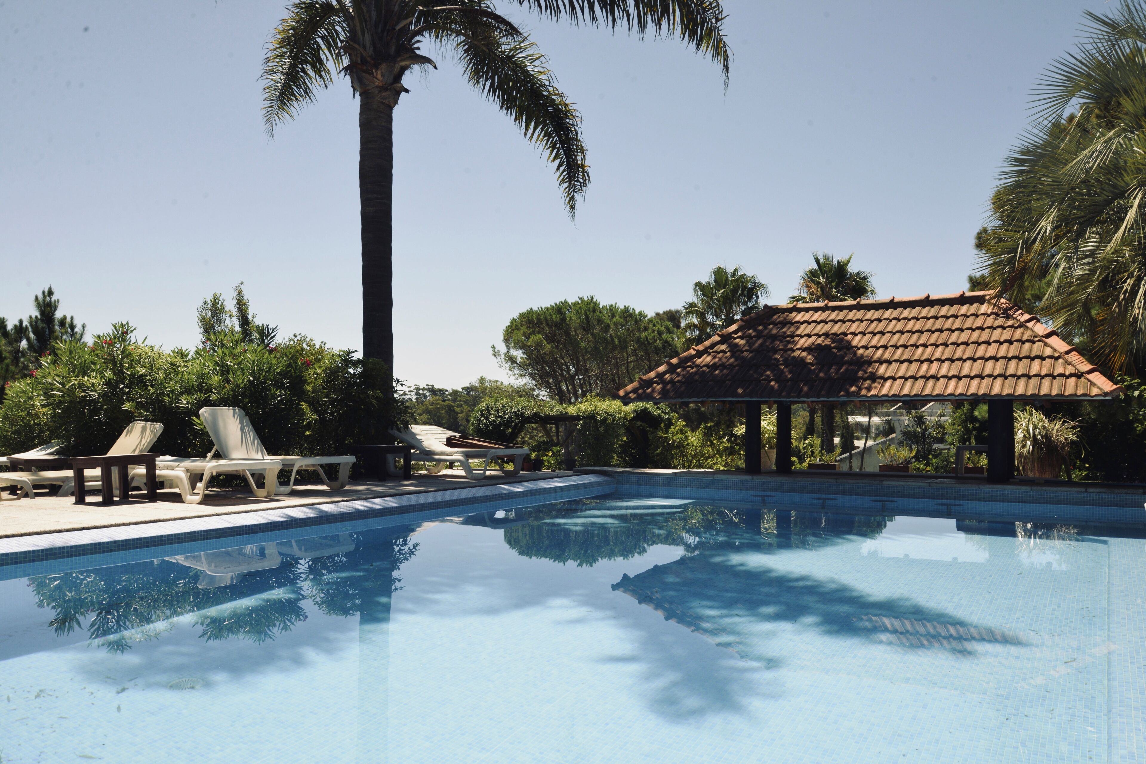 Seasonal outdoor pool