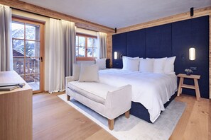 Allergitestet sengetøy, dundyner, safe på rommet og individuelt innredet