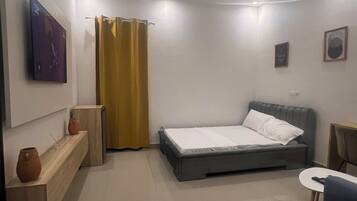 1 soveværelse, strygejern/strygebræt, Wi-Fi, sengetøj