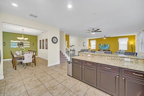 Dining - Lovely 6 Bed Family Pool Home with Game Room-1422M (Davenport)