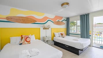 Suite Deluxe, 2 camere da letto | 2 camere, ferro/asse da stiro, Wi-Fi gratuito, lenzuola