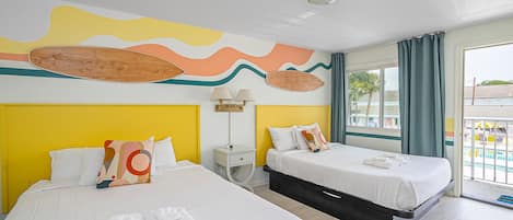 Suite Deluks, 2 kamar tidur | 2 kamar tidur, setrika/meja setrika, Wi-Fi gratis, dan seprai linen