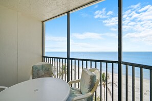 Dining - Amazing Views, Direct Gulf Front, Newly Renovated, 2/2 Condo in Riviera Club! (Fort Myers Beach)