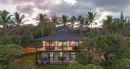 Ocean Front 3-bedroom house in phenomenal Anahola with WiFi and A/C