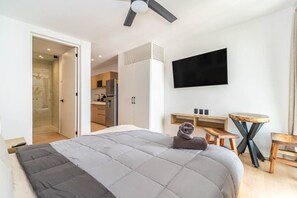 1 bedroom, iron/ironing board, free WiFi, bed sheets