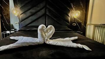 1 chambre, fer et planche Ă repasser, Wi-Fi, draps fournis