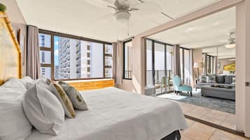 Desk, iron/ironing board, WiFi, bed sheets