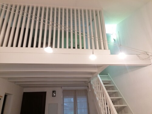 Superb duplex apartment with veranda and garden 5 min from the ocean 