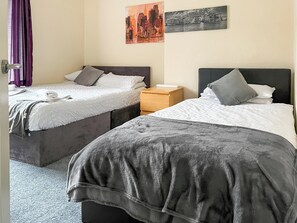 4 sovrum, gratis wi-fi och sängkläder