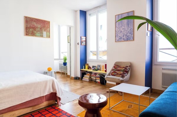 1 Schlafzimmer, Bügeleisen/Bügelbrett, kostenloses WLAN, Bettwäsche