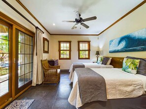 2 soverom, strykejern/-brett, reiseseng for barn og wi-fi (inkludert)