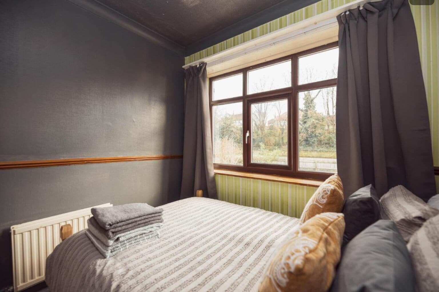 Basic Double Room, Patio | Premium bedding, memory foam beds, individually decorated
